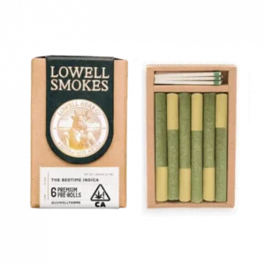indica bedtime lowell smokes 6 pack | 3.5g