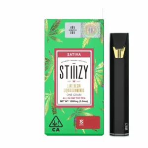 stiiizy green crack sativa disposable 1g – energy & focus